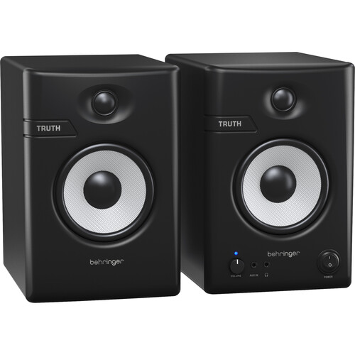 Behringer TRUTH 4.5" Powered Studio Monitors with Bluetooth and Advanced Waveguide (Black, Pair)