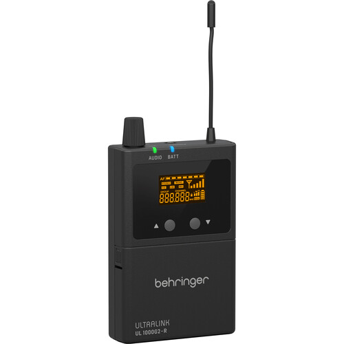 Behringer UL 1000G2-R Wireless Receiver and In-Ear Monitoring Headphones (US: 584 to 608 MHz)