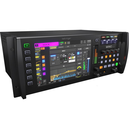 Behringer WING RACK 48-Channel / 28-Bus Full-Stereo Digital Mixing Console (Pro Black, 4 RU)