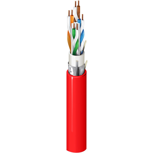Belden 10GX CAT6a Enhanced Shielded Cable (1000', Red)