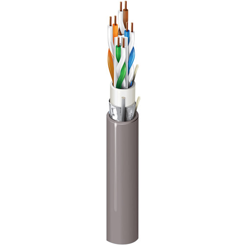 Belden 10GX CAT6a Enhanced Shielded Cable (1000', Gray)