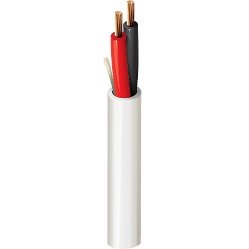 Belden 6200UE Security & Sound 2-Conductor 16-AWG BC CMP (1000', Natural, Reel)