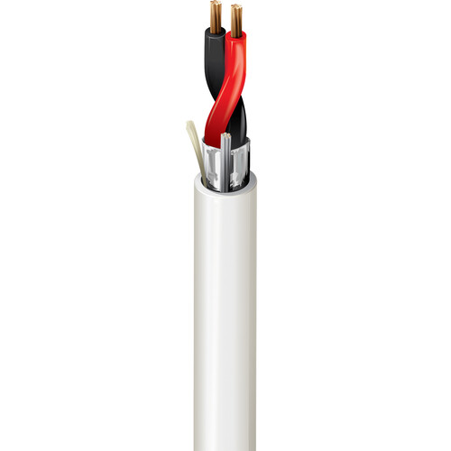 Belden 6300FE Security & Sound 2-Conductor 18-AWG BC Shielded CMP (1000', Natural, Reel)