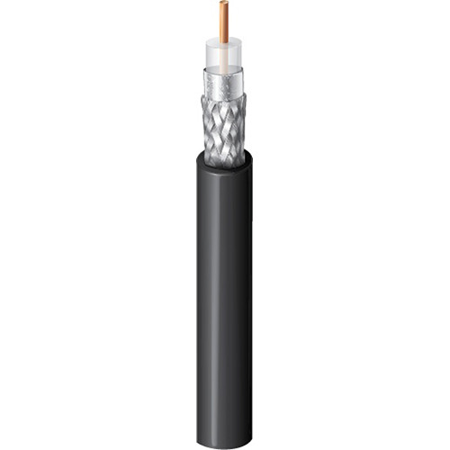 Belden 7805-010500 RF 100 Wireless Coaxial Cable (500', Black)