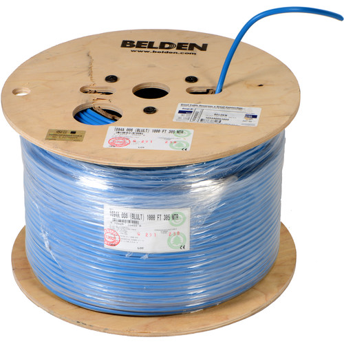 Belden 1694A RG6 Low Loss Serial Digital Coaxial 1694A-1000-BLUE