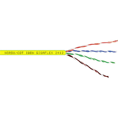 Belden Cat 6 Bulk Ethernet Cable (1000', Yellow)