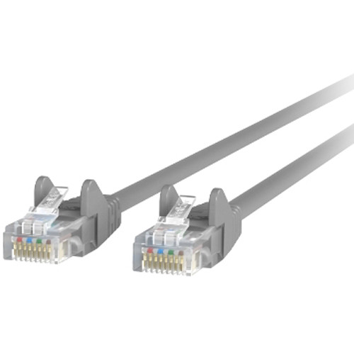 Belkin Cat5e 10/100/1000 Base-T Gigabit Ethernet Cable (50', Gray)