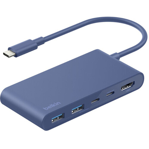 Belkin Connect 5-Port USB-C Hub (Indigo)