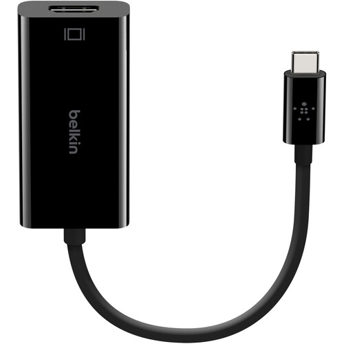 Belkin USB-C to HDMI Adapter (Bag & Label) B2B144-BLK B&H Photo