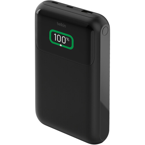 Belkin BoostCharge Pro 3-Port Laptop Power Bank (20,000mAh, Black)