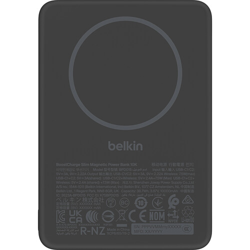 Belkin BoostCharge Slim Magnetic Power Bank 10K (10,000mAh)
