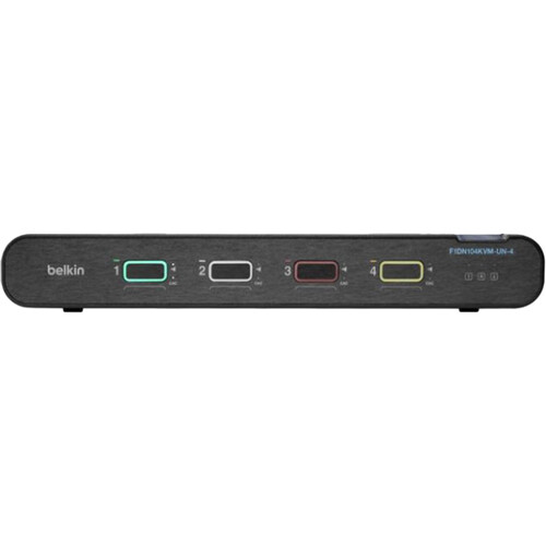 Belkin Universal 2nd Gen 4-Port Single-Head F1DN104KVM-UN-4 B&H