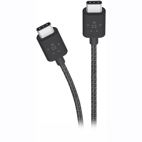 Belkin MIXIT USB 2.0 Type-C Charge & Sync Cable (6', Black)