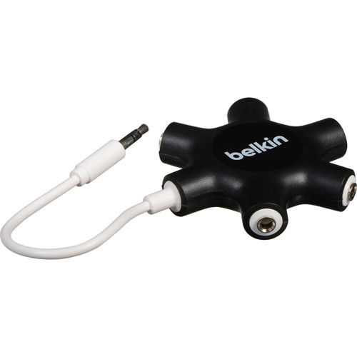 Belkin RockStar 5-Way Headphone Splitter (Black)