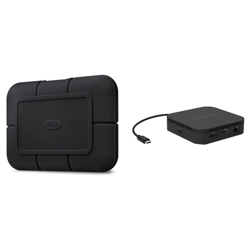 Belkin Thunderbolt 3 Dock Core with 4TB Rugged SSD