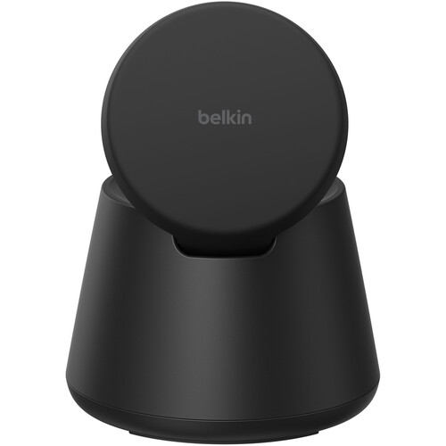 Belkin UltraCharge Modular 3-in-1 Qi2 25W Charging Dock (Black)