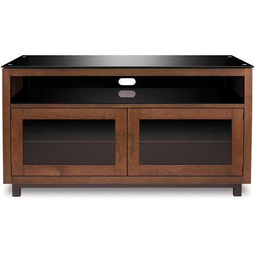 Bell'O WMFC501 No Tools Assembly A/V Cabinet (Mocha Finish)