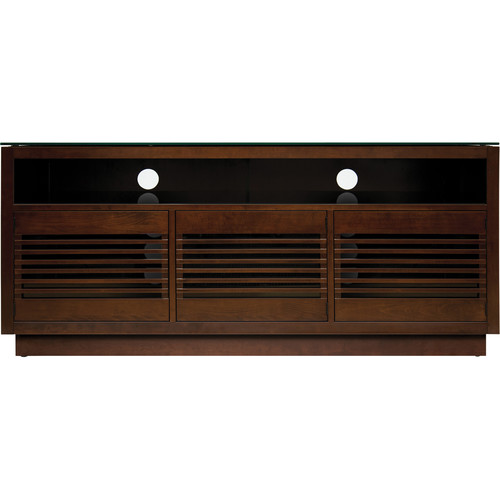Bell'O WMFC602 No Tools Assembly Wooden A/V Cabinet (Chocolate Finish)