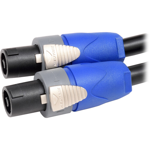 Benchmark NL2 to NL2 speakON Starquad Cable (3')
