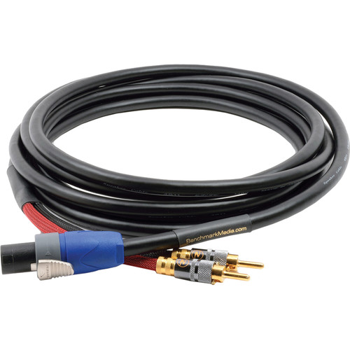 Benchmark NL2 to Banana 2-Pole Speaker Cable (25') 500-06225-202