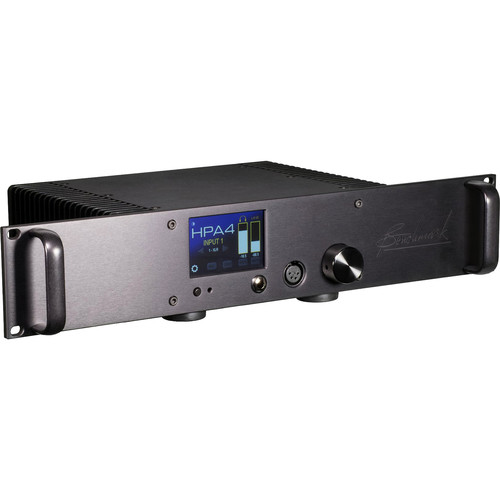 Benchmark HPA4 Rackmount Reference Headphone/Line Amplifier (Black)