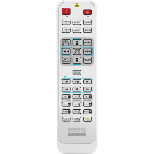 BenQ 5J.JAD06.001-Remote Control for the MW824ST and MX823ST Projectors