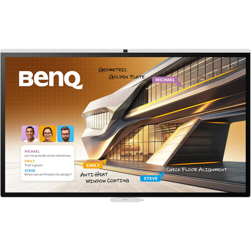 BenQ Board CP7505 Series 75" UHD 4K Touchscreen Commercial Monitor