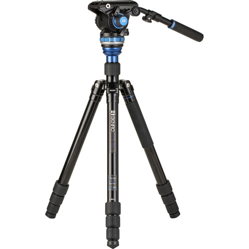 Benro A3883 Reverse-Folding Aluminum Travel Tripod A3883TS6PRO