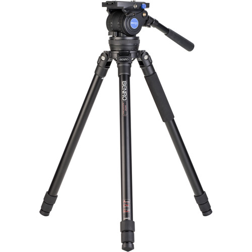 Benro Aluminum Tripod Kit with BV10H Head (100mm)