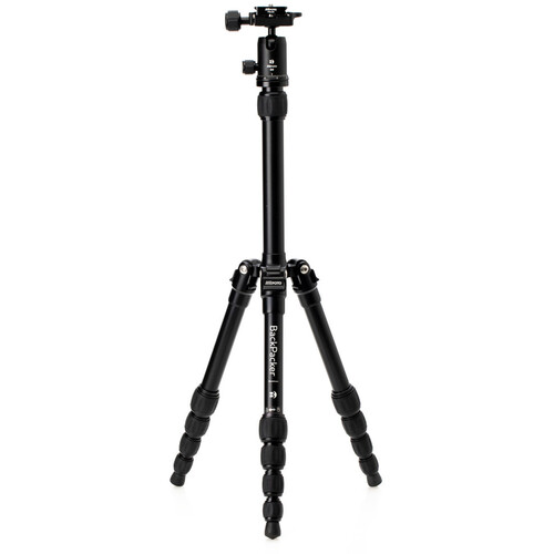 Benro MeFOTO BackPacker Classic Aluminum Travel Tripod with Ball Head (Black)