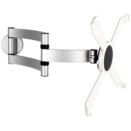 Bentley Double Arm Artculating Wall Mount for iPad 2nd, 3rd, 4th Generation (Silver/White)