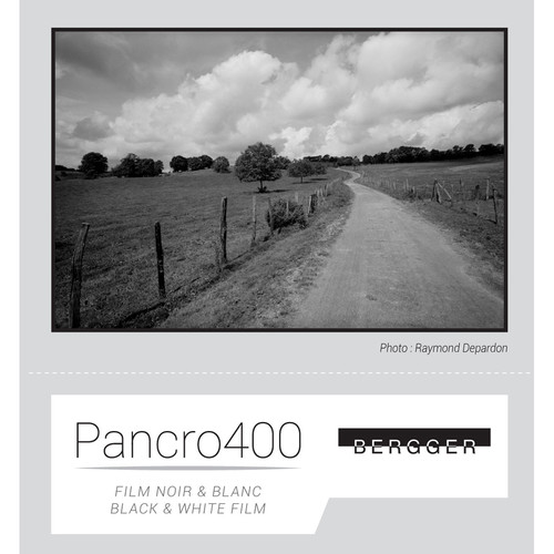 Bergger Pancro 400 Black and White Negative Film (8 x 10", 25 Sheets)
