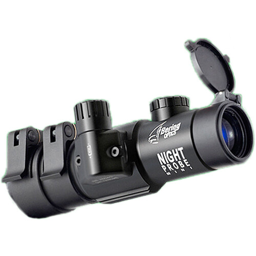Bering Optics Night Probe Mini Night Vision Riflescope Clip-On Kit (Photonis White Phosphor Tube, 32-56mm Scope)