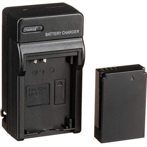 Bescor LPE12 Canon Style Battery & Charger Kit