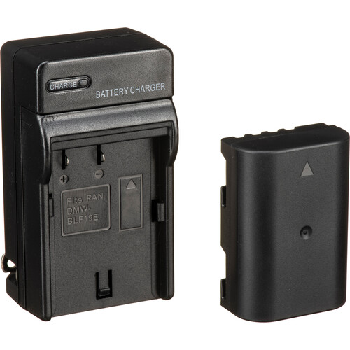 Bescor DMWBLF19 Battery, Charger, Coupler and AC Adapter Kit for Select Panasonic Cameras