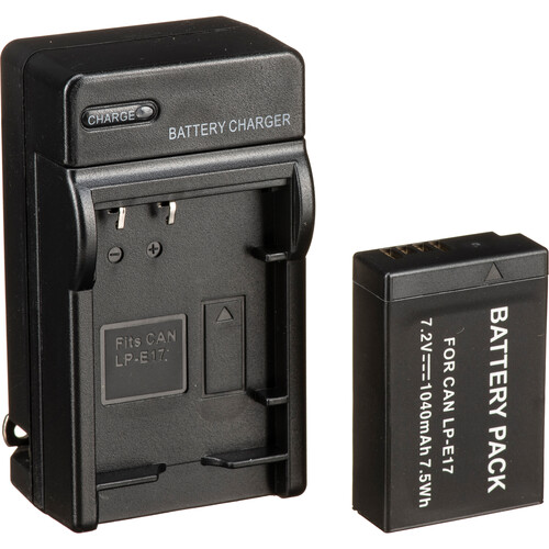 Bescor DRE18 Battery, Charger, Coupler, AC Adapter & D-Tap Adapter Kit for Select Canon Cameras
