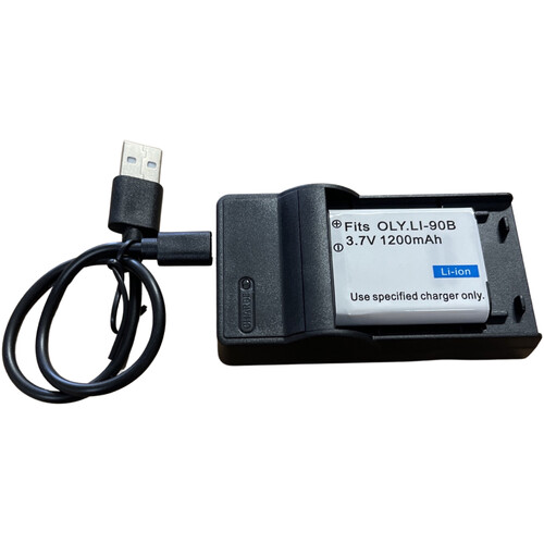 Bescor LI-92B Lithium-Ion Battery and USB Charger Kit
