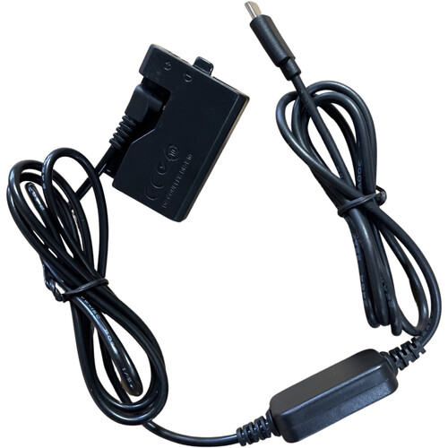 Bescor LP-E10 Dummy Battery with USB Type-C Connector Kit