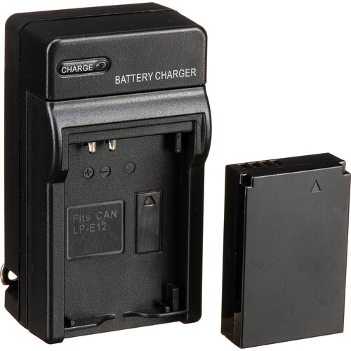 Bescor LPE12 Battery, Charger, Coupler & AC Adapter Kit for Select Canon Cameras