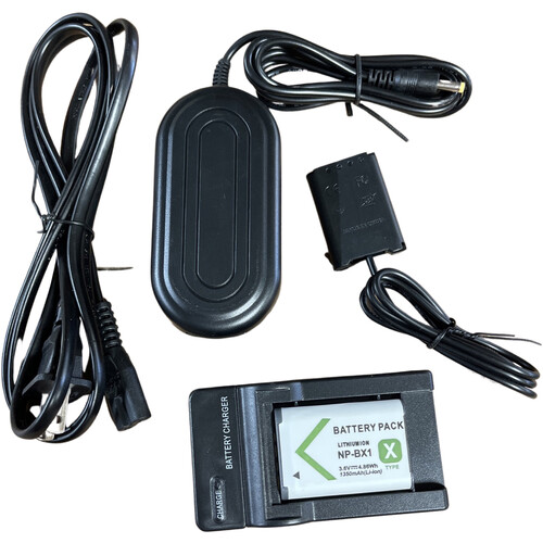 Bescor NPBX1K Coupler & AC Adapter Kit + NPBX1 Battery & Charger Kit