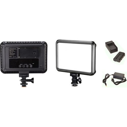 Bescor Specter LED Single-Light Kit with Battery, Charger, and Power Supply