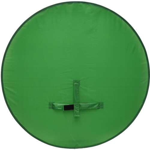 Bescor 56" Round TurtleShell Green Screen for Desk Chairs