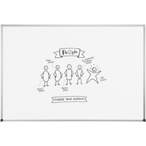 Best Rite TuF-Rite Whiteboard with ABC Aluminum Trim (2 x 3')