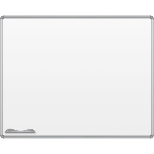 Best Rite Green-Rite Porcelain Markerboard with Silver Presidential Trim (4 x 5')