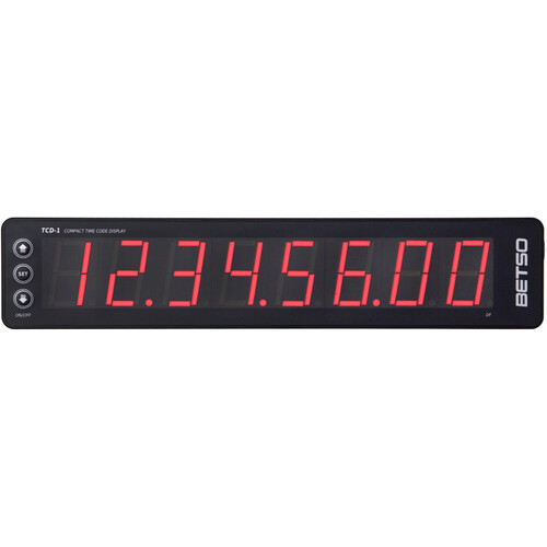Betso TCD-1 Compact Self-Powered Timecode Display