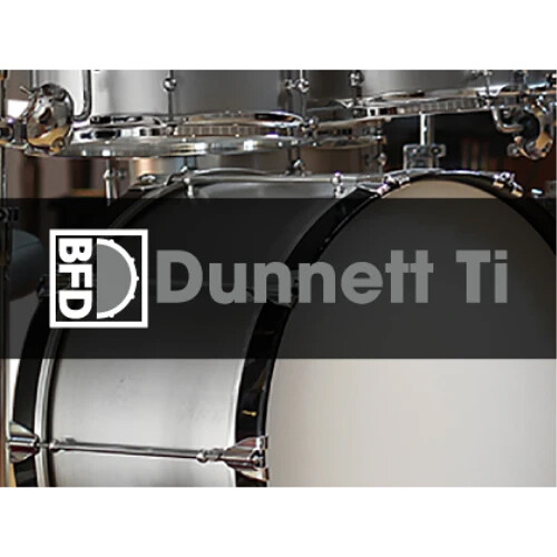BFD Dunnett Ti Drum Software Expansion (Download)