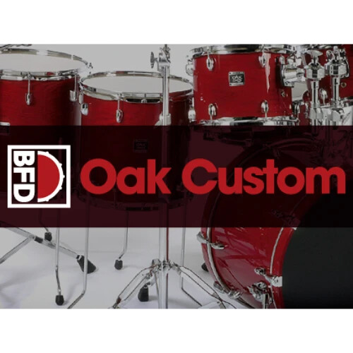 BFD Oak Custom Kit Drum Library Expansion (Download)