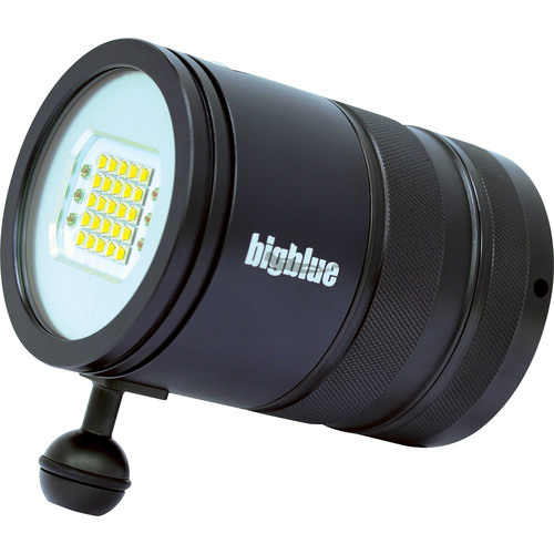 Bigblue VL15000PM Video LED Dive Light (Black)