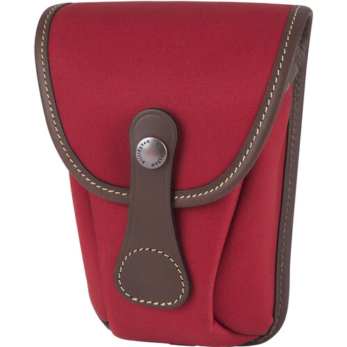 Billingham AVEA 7 Camera Pocket (Burgundy Canvas/Chocolate Leather, 0.5L)