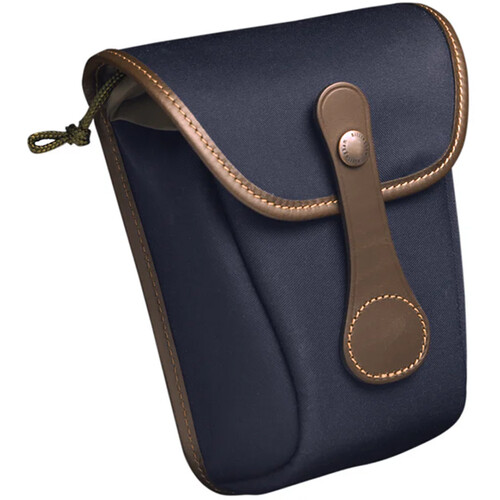 Billingham AVEA 8 Camera Pocket (Navy Canvas with Chocolate Leather Trim, 1.1L)